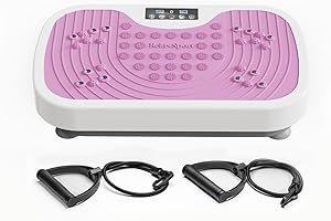 RelaxSport Vibration Plate Exercise Machine, Exercise Equipment for Whole Body, Vibration Plate for Home Fitness and Training