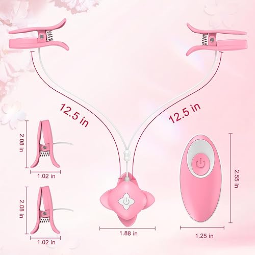 Vibrating Nipple Clamps Nipple Toys Nipple Vibrator 10 Powerful Vibration Adult  Toys for Women Female Sex Toys Couple Sex Toys Sex Pleasure BDSM Nipple  Stimulation in Kenya