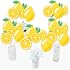 So Fresh Lemon Citrus Party Centerpiece Sticks - Set Of 15, Table Toppers For Lemonade Theme Decor - View #11