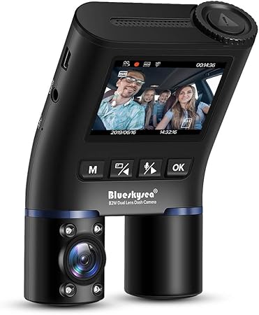 Amazon Blueskysea 前後カメラ ドライブレコーダー B2w 1080pフルhd 車内車外 ドラレコ Ir暗視機能 19x1080p 27 5fps日本全国信号機対応 132 広角レンズsony製センサー 0万画素 取り付け超簡単 車内車外同時録画 ドライブレコーダー エンジン連動 ループ録画 衝撃