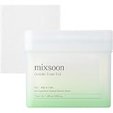 mixsoon Centella Asiatica Toner Pad-Soothing, Hydrating and Balancing Facial CICA Pads, Gentle Daily Care for Sensitive, Calm Skin 180ml / 6.08 fl.oz. (120 Sheets) Korean Glass Skin Care