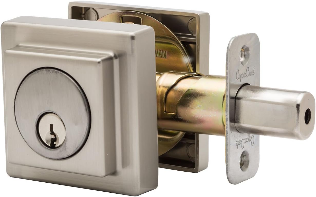 Copper Creek DBS2420SS Deadbolt Double Cylinder