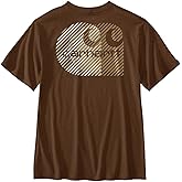 Carhartt Mens Relaxed Fit Lightweight Short-Sleeve C Graphic T-Shirt
