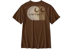 Carhartt Men's Relaxed Fit Lightweight Short-Sleeve C Graphic T-Shirt