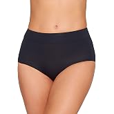 Ilusion Women's High Waisted Smoothing Microfiber Panty 1551