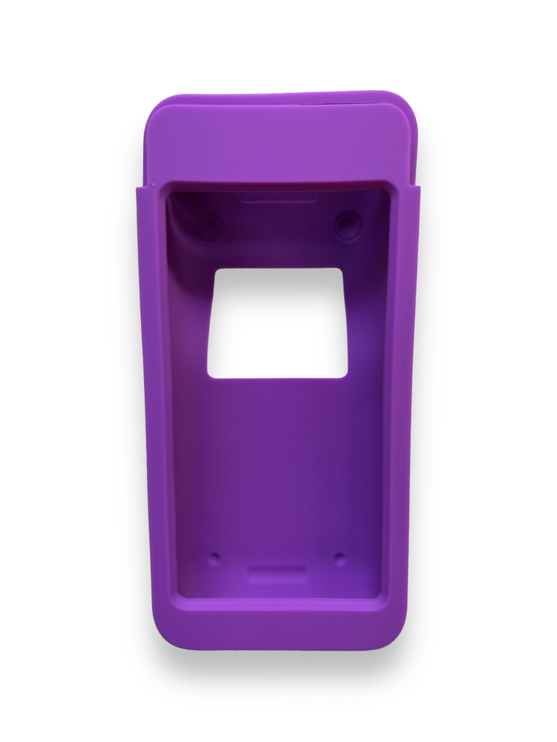 PAC Supplies Global Silicone Protective Bumper Case For PAX A920 Pro (Device With Barcode) (Purple)