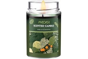 Scented Soy Candle, Aromatherapy Jar Candles for Home Scented, Long Lasting with 70 Hour Burn Time 11oz, Gifts, Soy Candles S