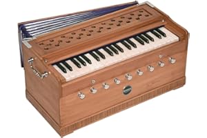 Bhava Studio Harmonium | Standard Edition | 42 Key | Professionally Tuned & Refined in the U.S~ Handmade in India, Ethically Sourced | Long Sustain and Warm Tonality