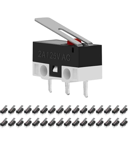 Zippy Microswitch Used for Switch Function in Most Arcade