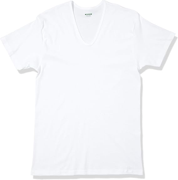 Amazon グンゼ Uネックtシャツ 持続抗菌 クリアスタ メンズ Tシャツ カットソー 通販