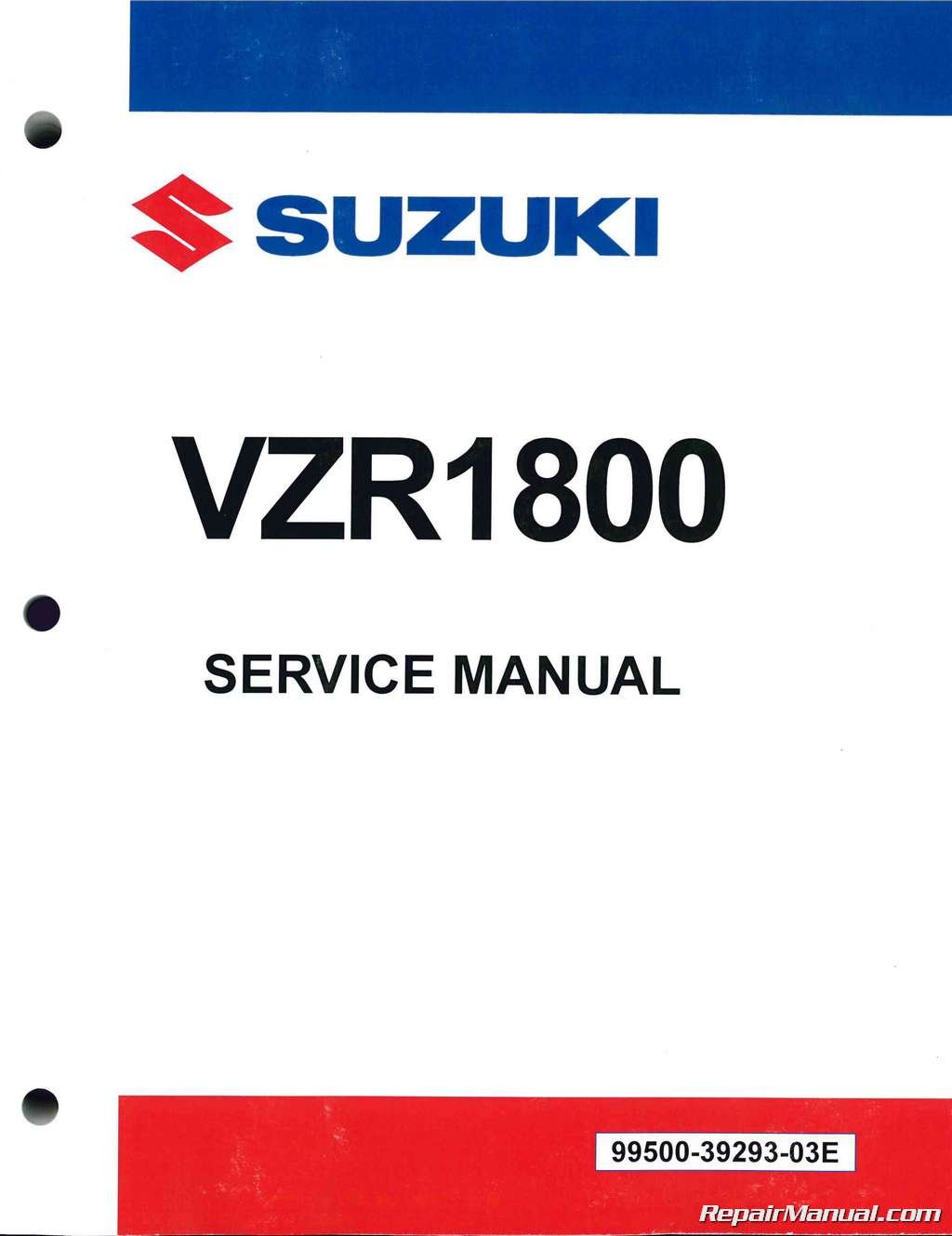 Suzuki Factory Service Manual / 2006-2009 VZR1800 Boulevard M109R / Pt #  99500-39293-03E Paperback – 2004