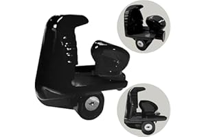 groword Trailer Hitch Lock, Universal Size Fit 1-7/8", 2",2-5/16" or 48mm, 51mm,and 59mm Couplers, Zinc Alloy, for Vehicles, Trailers,RVs(Black)