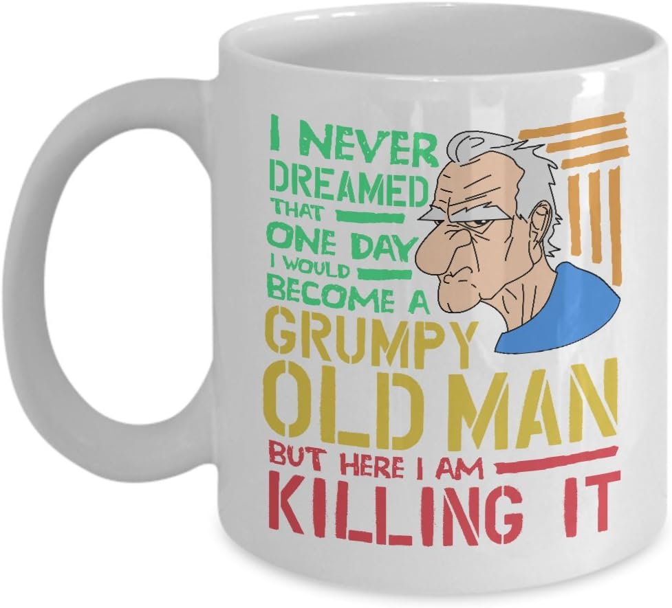 Grumpy Old Man Mug
