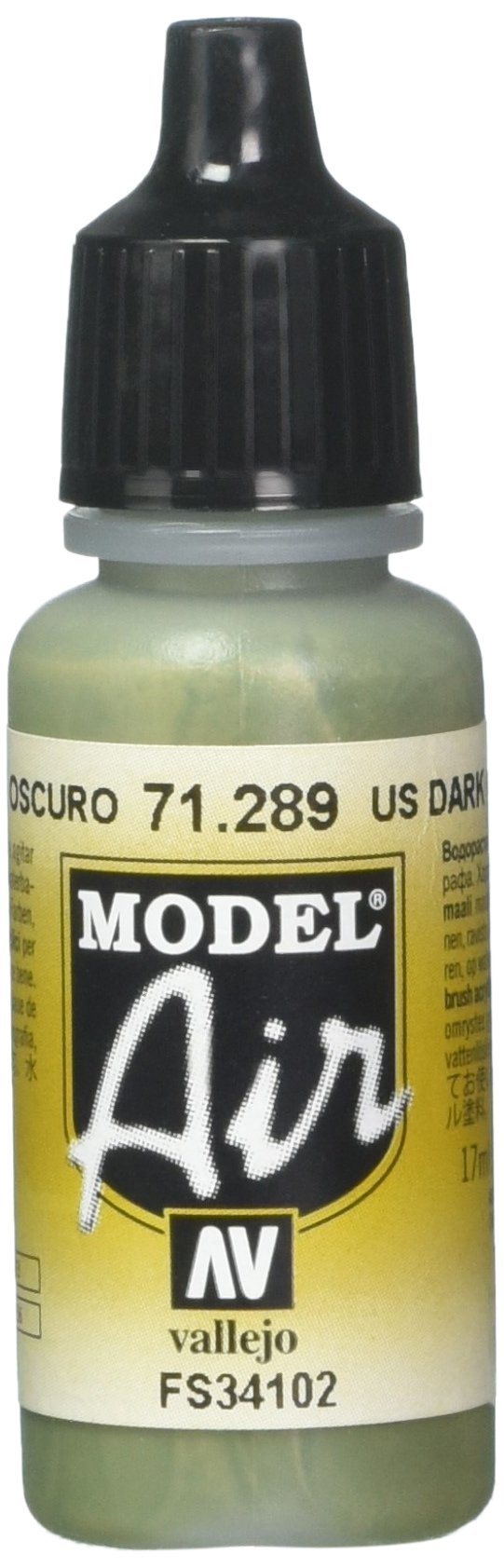 AV Vallejo Model Air 17ml -Us Dark Green