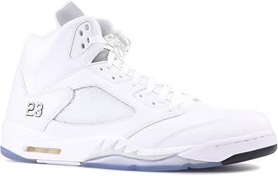 black and silver jordan 5