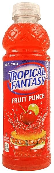 TROPICAL FANTASY FRUIT PUNCH JUICE COCKTAIL, FRUIT PUNCH, 22.5 FL OZ