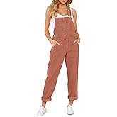 Vetinee Womens Classic Adjustable Straps Pockets Denim Bib Overalls Jeans Pants