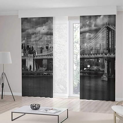 Amazon Com Yoliyana Small Window Blackout Curtains New York