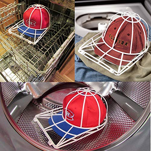 Toopify Hat Washer Baseball Cap Cleaner Hat Washing Cage Holder Frame for Washing Machine, 3 Pack