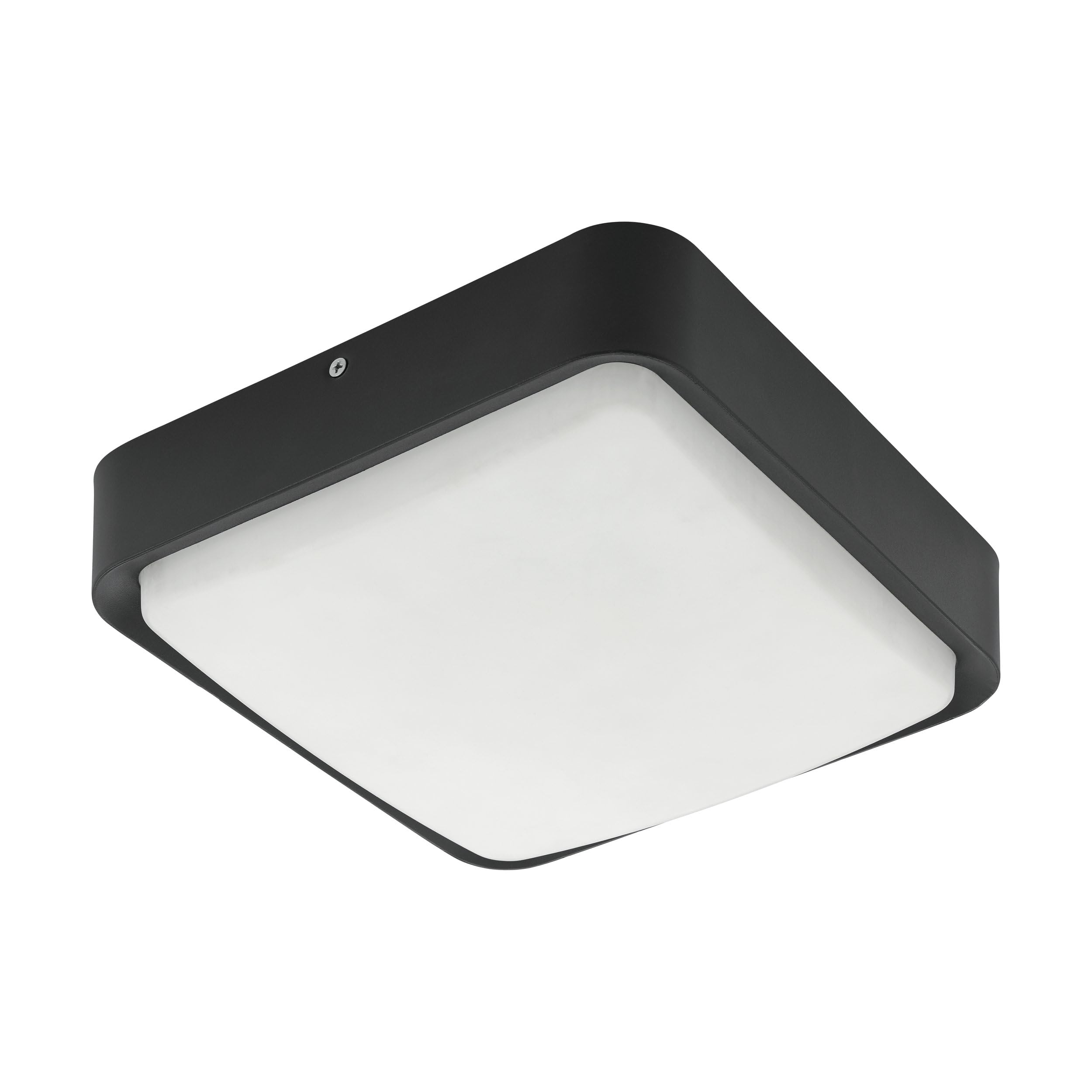 Eglo PIOVE-C Wall/Ceiling Light Die-Cast Aluminium 14 W Black
