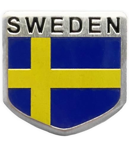 Made In Sweden Sticker Decal - Self Adhesive Vinyl - Weatherproof - Made In USA - Swedish Se - Foto 10