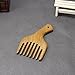 Wide Tooth Comb for Curly Hair Natural Green Sandal Wood Hair Pick - FUNLAVIE
