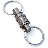BANG TI Titanium Quick Release Keychain Detachable Swivel Key Rings Connector Kit