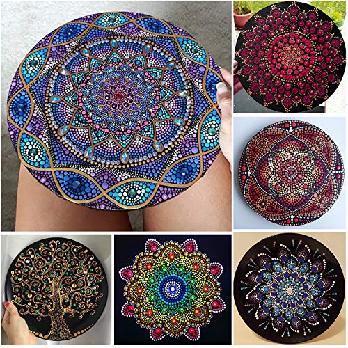 image for BOKIN Mandala Dotting Tools, 27 PCS Kits Stencil Painting Tools for Ca