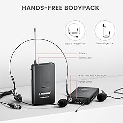 Phenyx Pro Wireless Microphone System, 4-Channel