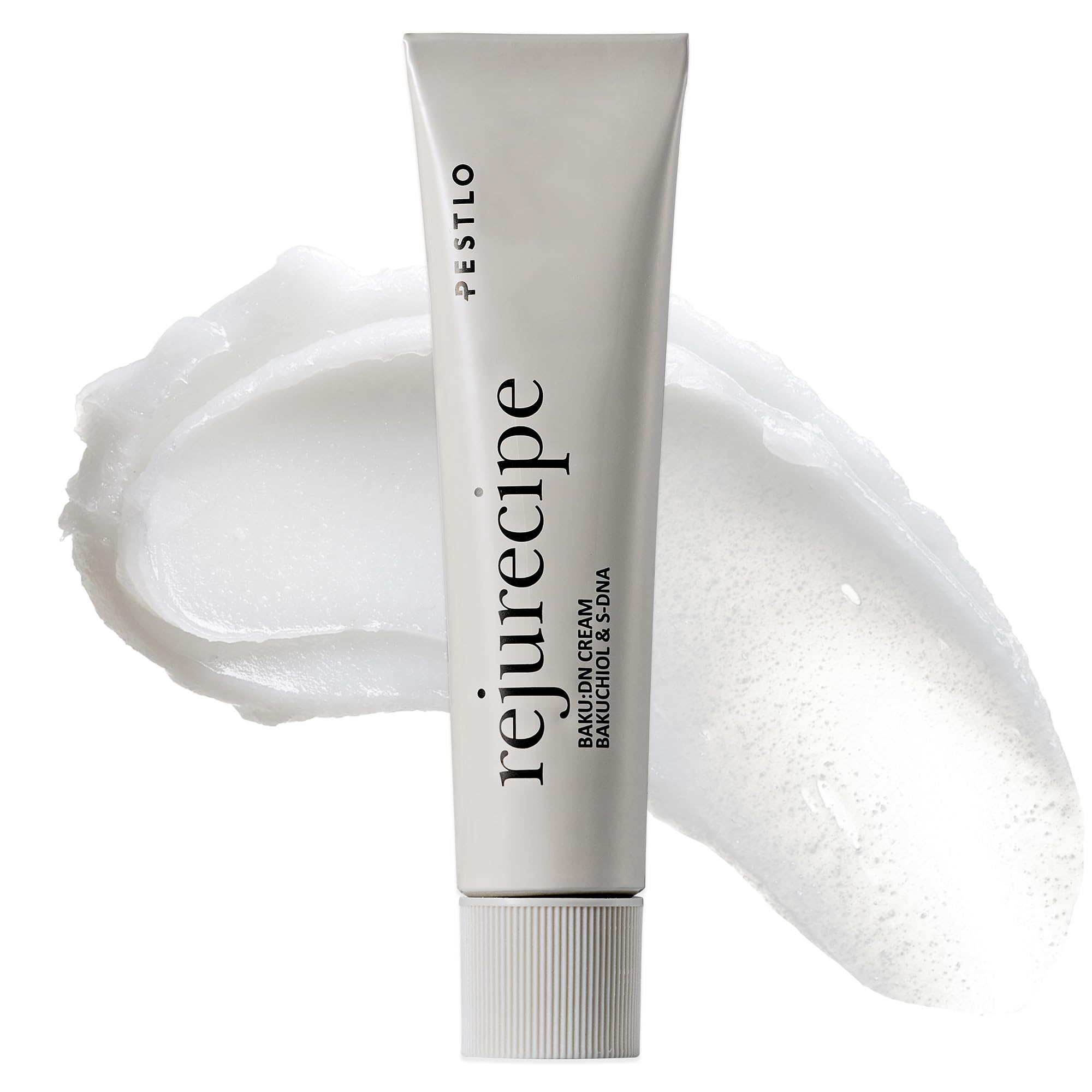 PESTLO PESTLE + ROAD Rejurecipe Baku:DN Cream, 1.01 fl oz, 30ml - Elasticity & Anti-Oxidant Care Cream, Bakuchiol, SDNA-PDRN, Salmon Extract, 10 Hyaluronic acids for All Skin Types