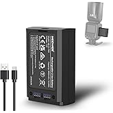 Neewer 7.2V/3000mAh Replacement Li ion Battery for Flash Speedlite, Lithium Battery Pack for Z3-C/S/N/F,Z3R-C/S/N/F,Z2PRO-C/N