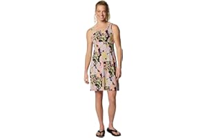 Columbia Women's PFG Freezer III Dress, Black Retropical, Large