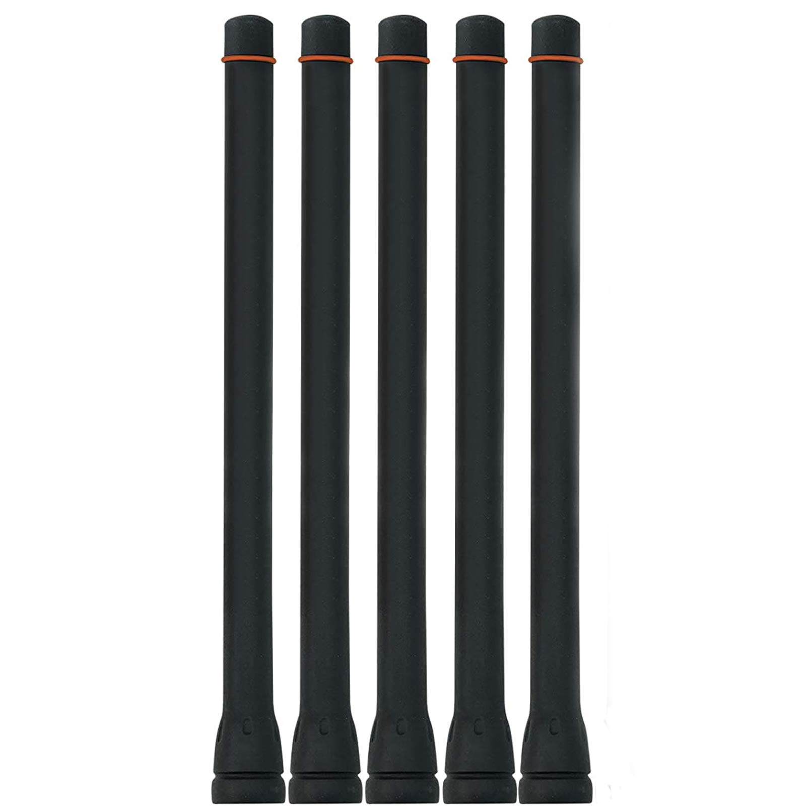 Lot5 FA-SC55V 6.5inch 136-174MHZ VHF Antenna for ICOM IC-F15 IC-F34 IC-F3022 IC-F3032 IC-F3062 IC-F3162 IC-F3262 IC-F3002 IC-F3102 IC-F1000 Portable Handheld Radio