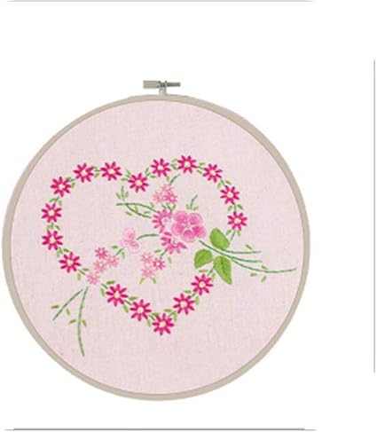 Amazon Co Jp 刺繍を含むキット フラワーショッププラントシリーズヨーロッパ刺繍キットシンプルな3次元刺繍リボンキット刺繍刺繍 H Kitchen Housewares