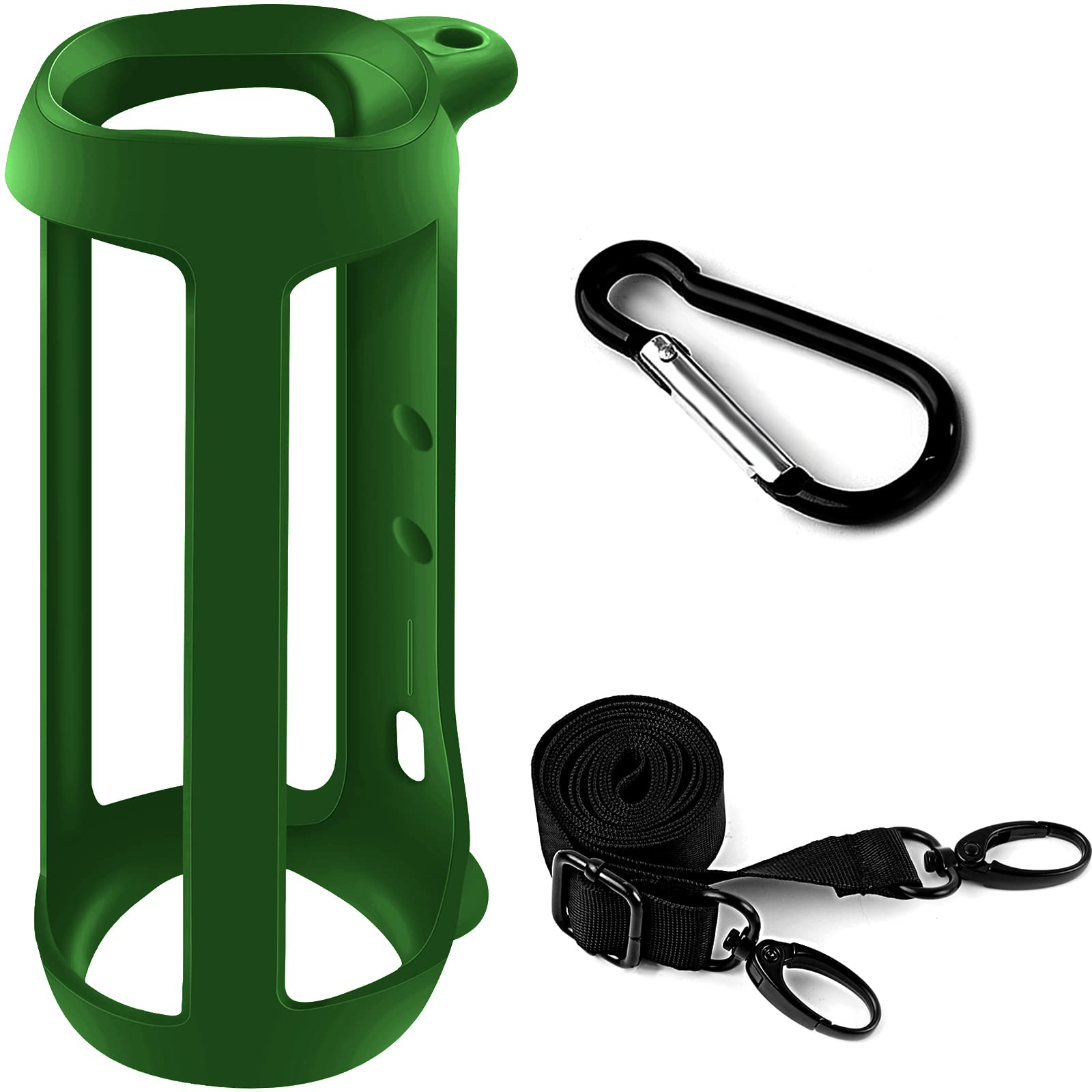 PAIYULE Silicone Case for FLIP 5 Portable Bluetooth Speaker, Green