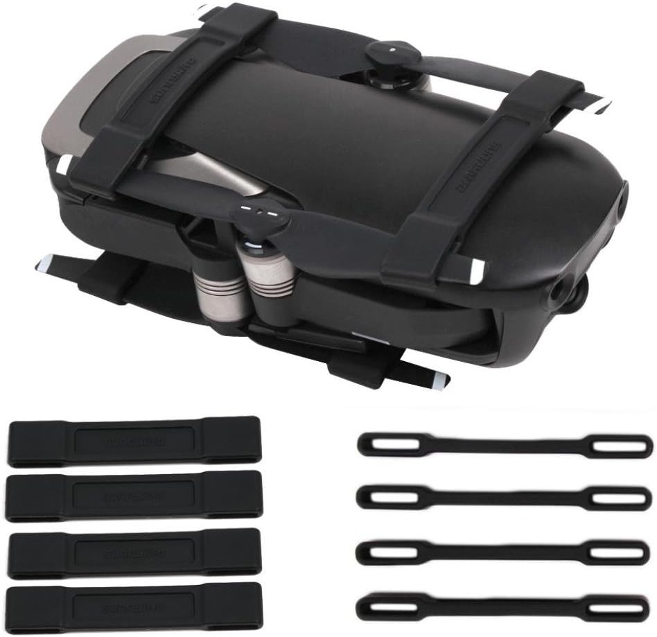 Nesee Blade Bracket Propeller Fixator Protection Holder Clasp for DJI Mavic AIR Drone Propellers Fixed Props Holder (Black)