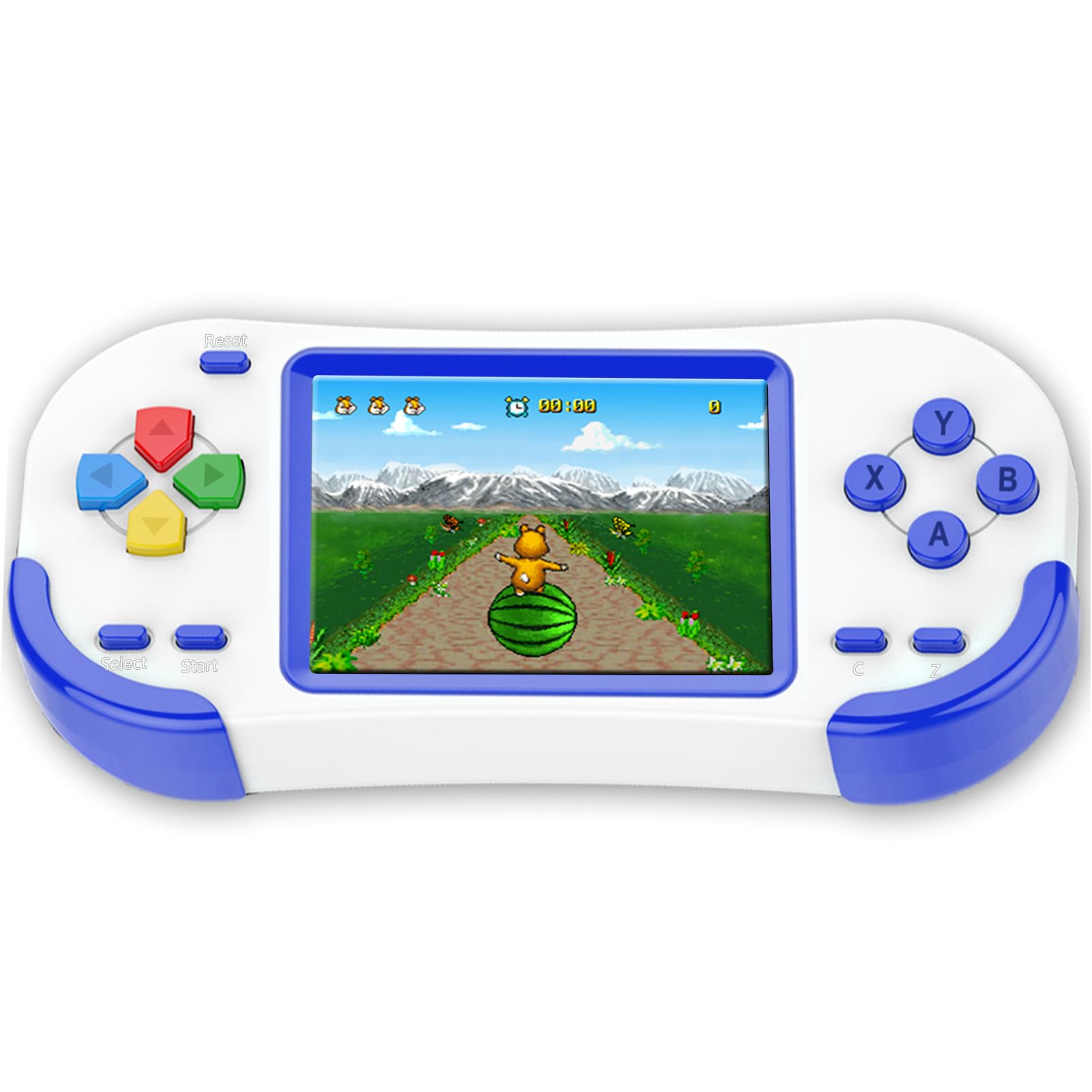 Douddy Retro Handheld Game Console for Kids 4-12 with Build in 218 Puzzle  Leisure Video Games Rechargeable