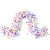 MAOFENG Turkey Feather Boa 1.64 Yards 30g /2 Yards 80g for Halloween Party Costume Decoration