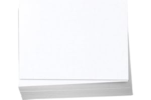 Hamilco 5x7 White Linen Textured Cardstock Paper Blank Index Cards Flat Card Stock 80lb Cover – 50 Pack