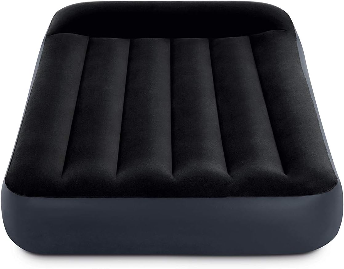 Intex Dura Beam Standard Pillow Rest Classic Airbed with Internal Pump, Twin: Sports & Outdoors