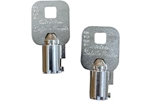 SafeCo Brands 2-Replacment Keys for Dixie Narco Vending Machines Key Code Series DN1 Thru DN26 2-Keys (DN26)