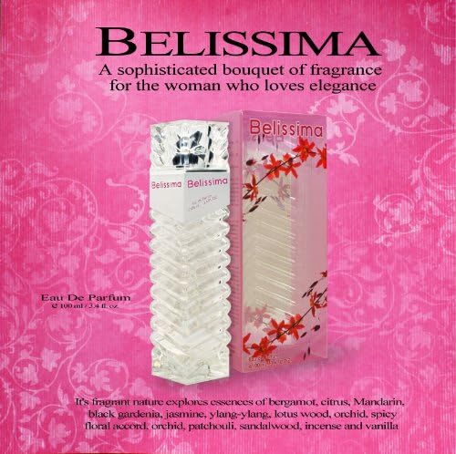 Belissima Ladies Perfumes 3.4 Oz. New