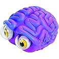 Warm Fuzzy Toys Poppin' Peeper Brain Fidget Toy, 3 Inches