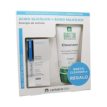 Neostrata Gel Forte Salicil 100 ml Pack Biretix Cleanser 150 ml