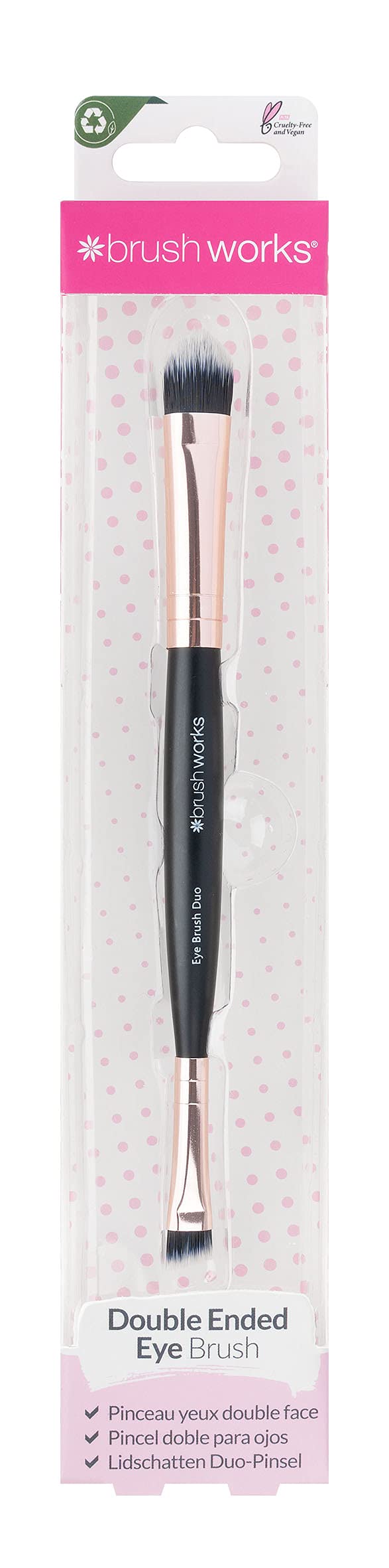 Brushworks Double Ended Eye Brush