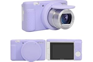 RAIALL Silicone Case for Sony ZV-1 Digital Camera, ZV1 Soft Protective Silicone Sleeve Holder, Travel Lightweight Rubber Cove