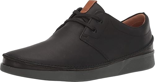 oakland lace black leather