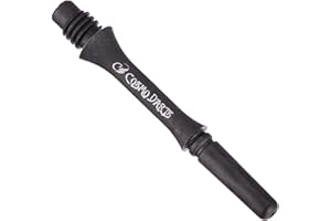 コスモダーツ(COSMO DARTS) NineDartOut.us Fit Shaft CARBON Slim 4 Pack (Spinning)