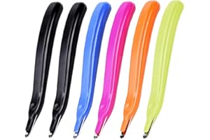 ZZTX 6 PCS Professional Magnetic Staple Remover Puller Staples Remover Staple Removal Tool for School Office Home 5 Colors