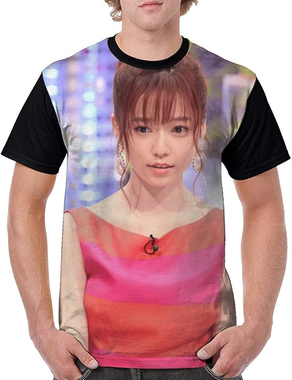 Amazon Co Jp 島崎 遥香 しまざき はるか9 メンズ 人気 3dプリント Tシャツ 柔らかい 吸水速乾 半袖 シャツ おしゃれ 子供 運動 快適 肌着 ゆったり 夏服 下着 日常用 プレゼント 服 ファッション小物